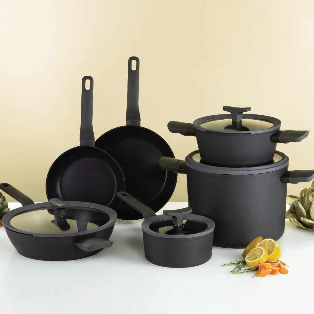 סט 10 חלקים cookware אפור כהה ברגהוף
