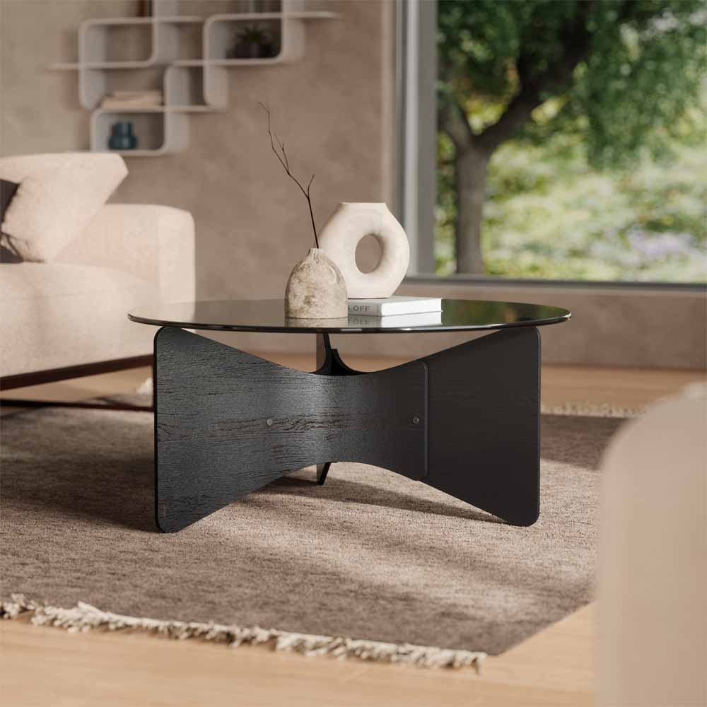 שולחן קפה MADERA שחור - Image 7