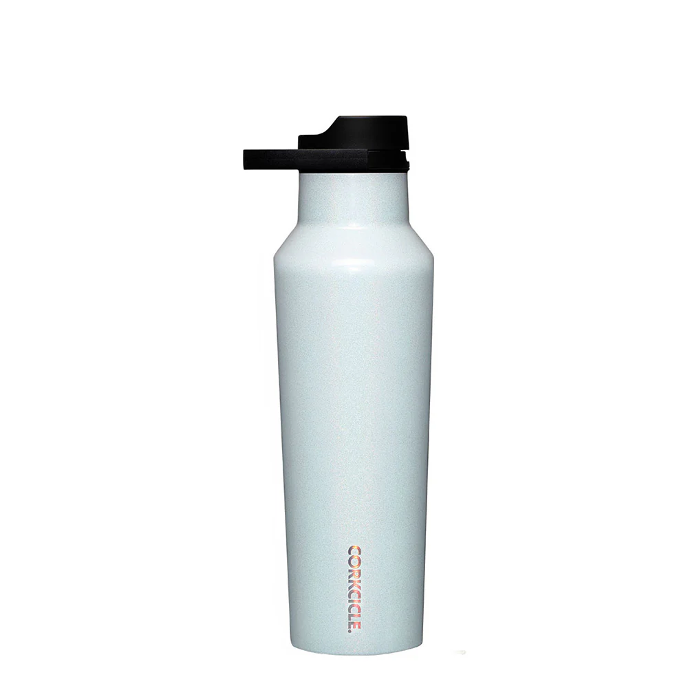 בקבוק 570ML CANTEEN תכלת נוצץ פיית ספורט