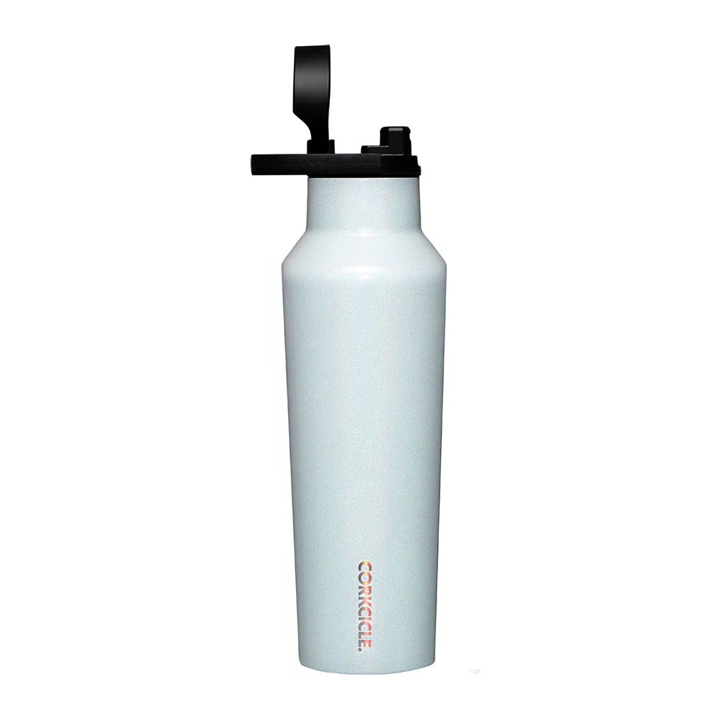 בקבוק 570ML CANTEEN תכלת נוצץ פיית ספורט - Image 3