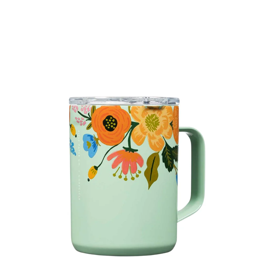 ספל 475ML MUG פרחוני מנטה - Image 5