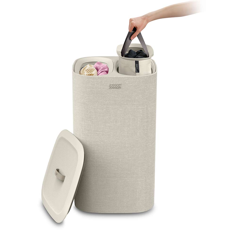 סל כביסה Tota 60L בז' - Image 9