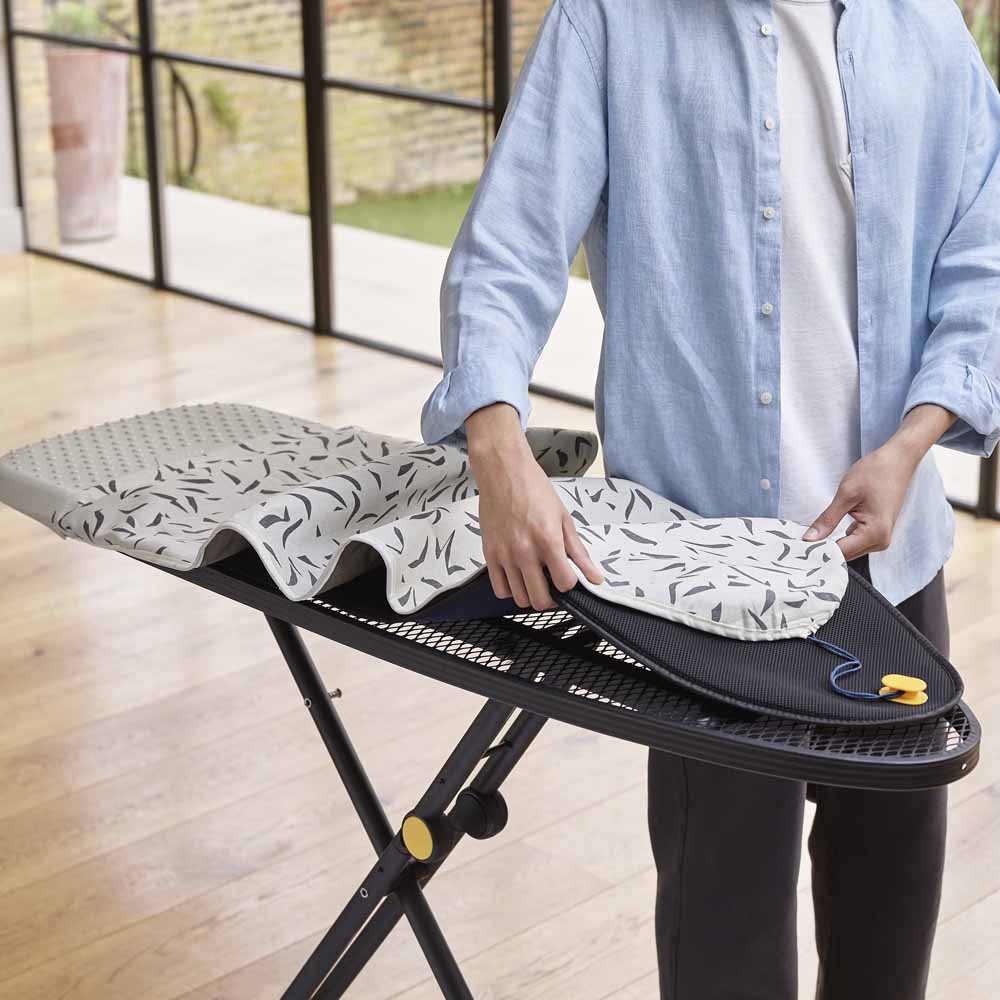 קרש גיהוץ Glide Plus בז' עיטורים תכלת - Image 4