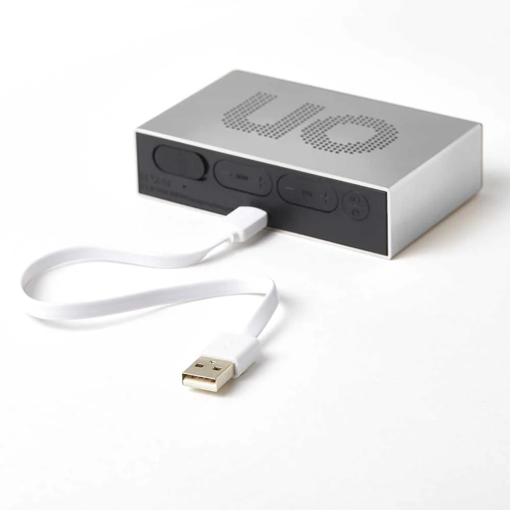 שעון מעורר Flip Premium כסוף - Image 6