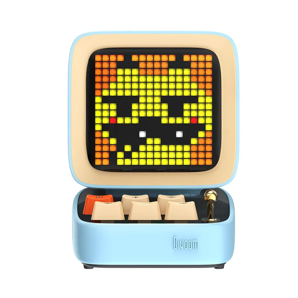 רמקול עם מיקרופון DitooMic כחול - Image 8