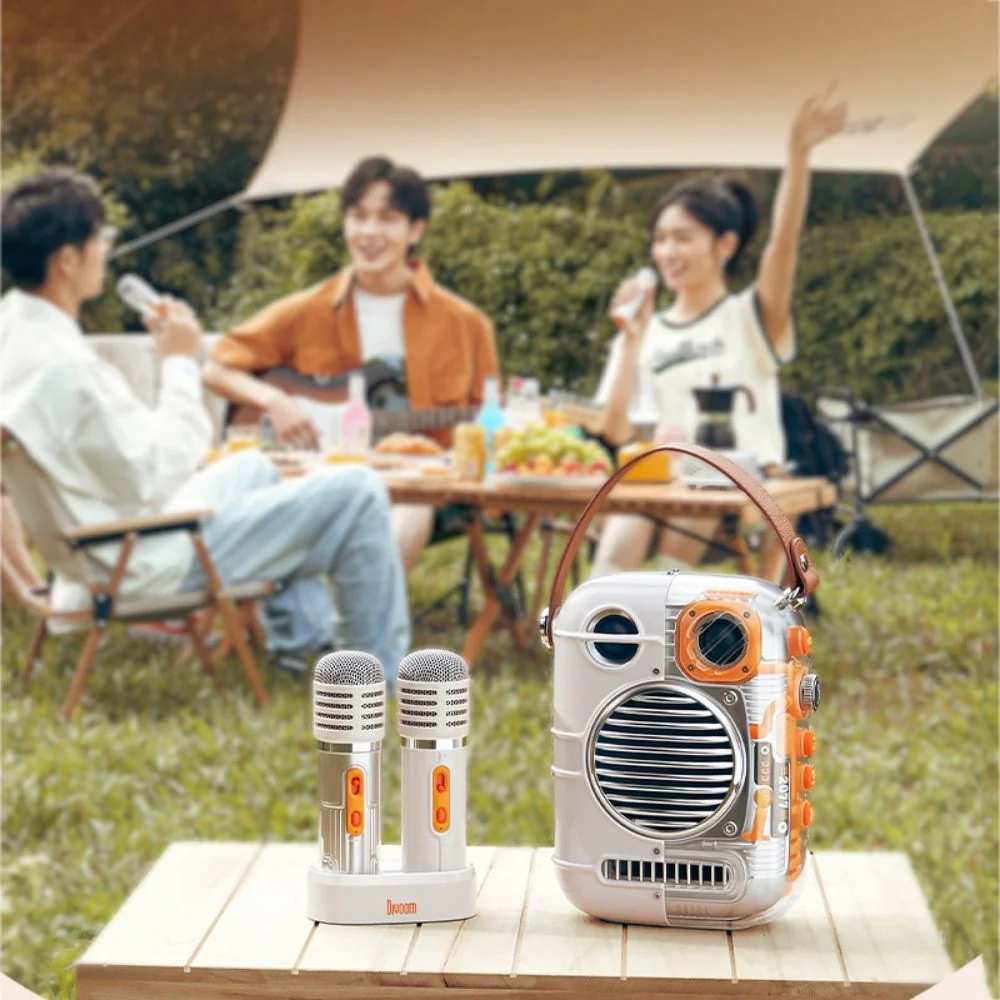 ערכת קריוקי מעוצבת Spark-Pro לבן - Image 4