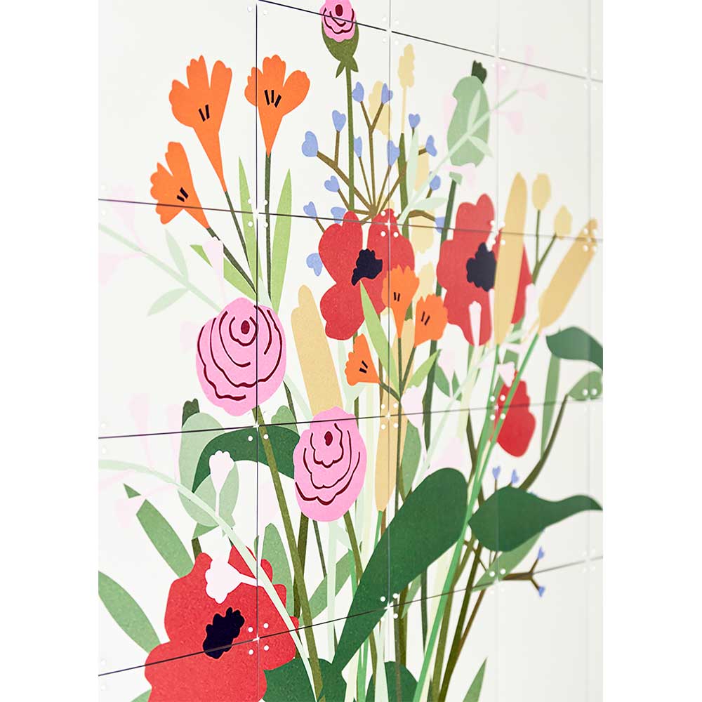 תמונה להרכבה Graphic זר פרחים S - Image 6
