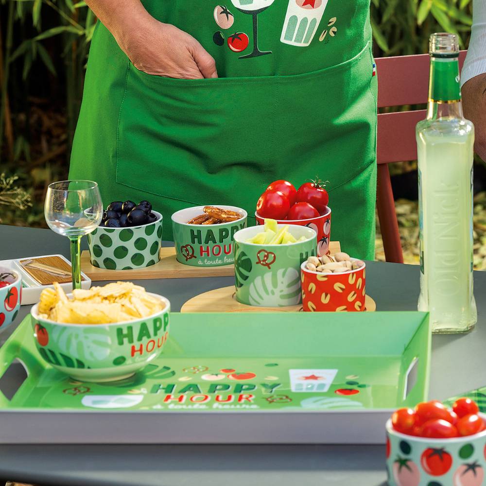 סט 3 קעריות קטנות ומגש HAPPY HOUR - Image 2