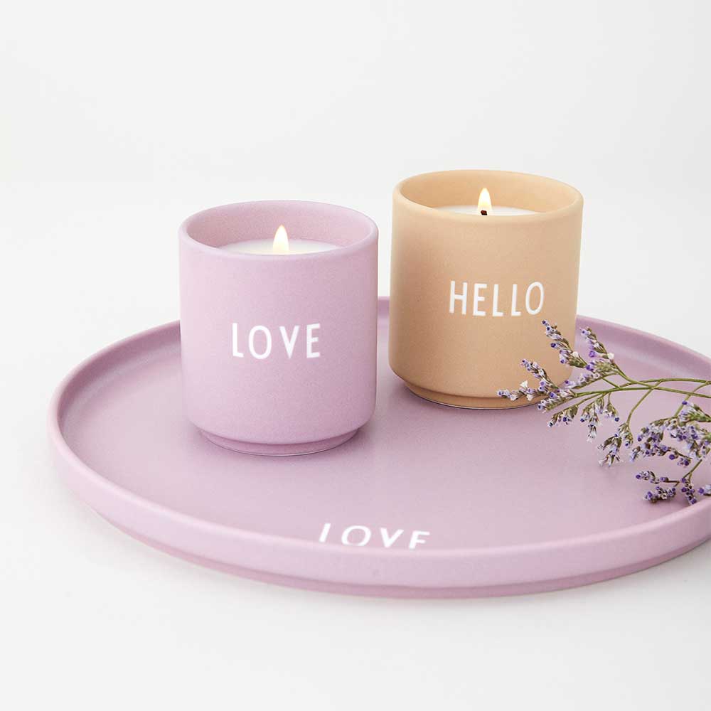 נר קטן Love סגול - Image 2