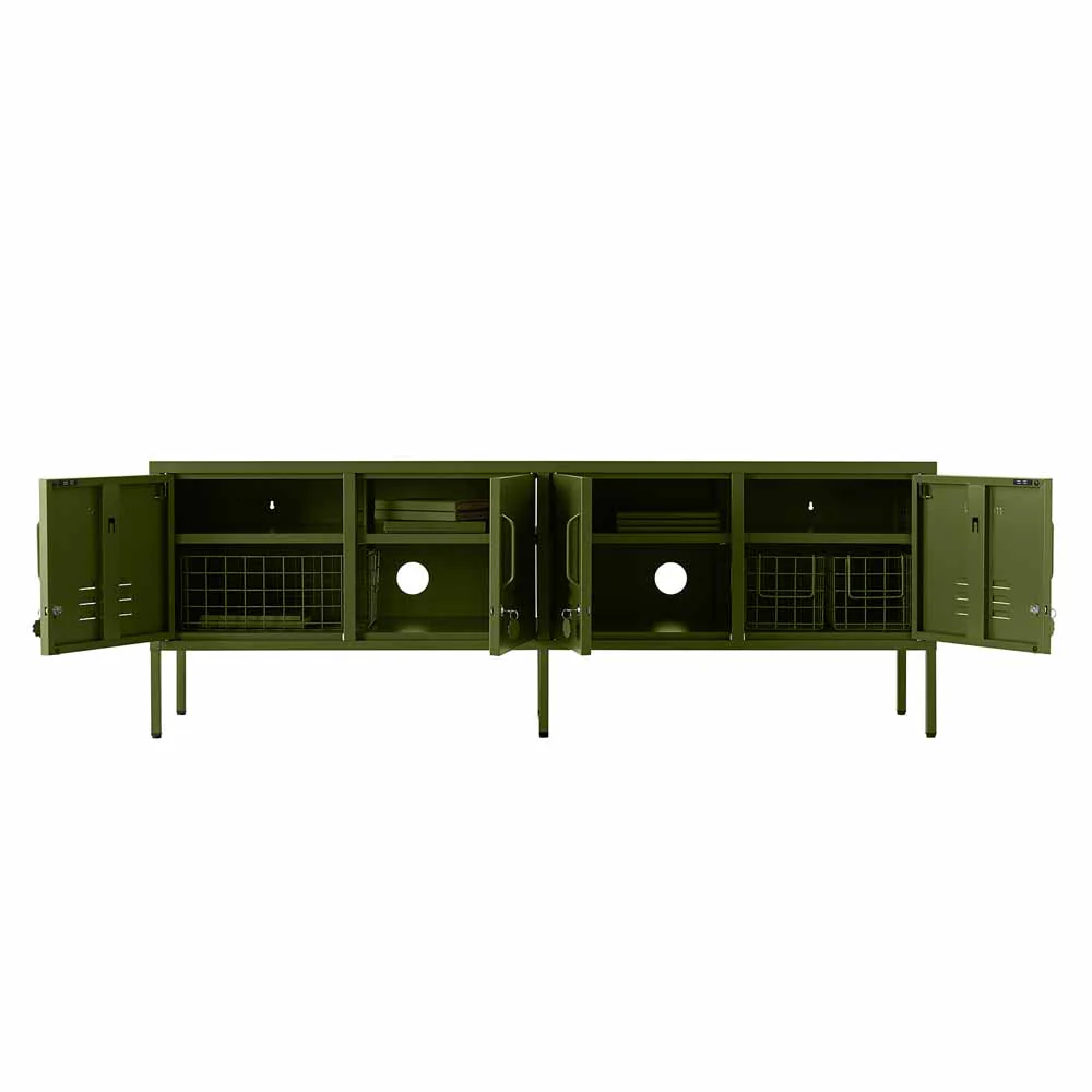ארון מתכת Standard ירוק זית - Image 8