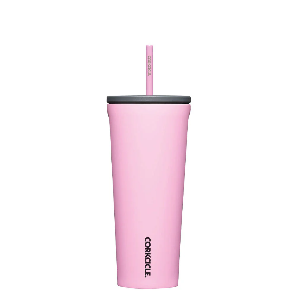 כוס פיית קש 710ML ורוד בייבי