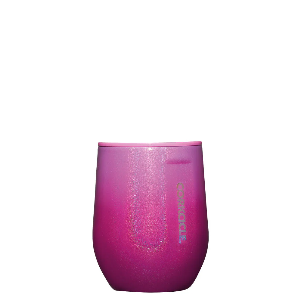 כוס STEMLESS 350ML ורוד אומברה נוצץ - Image 4