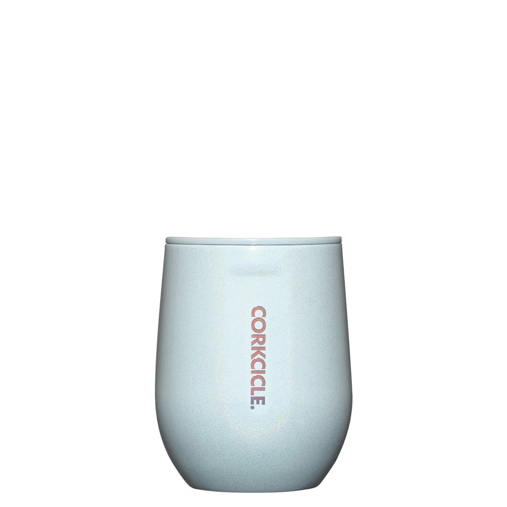כוס STEMLESS 350ML תכלת נוצץ - Image 3