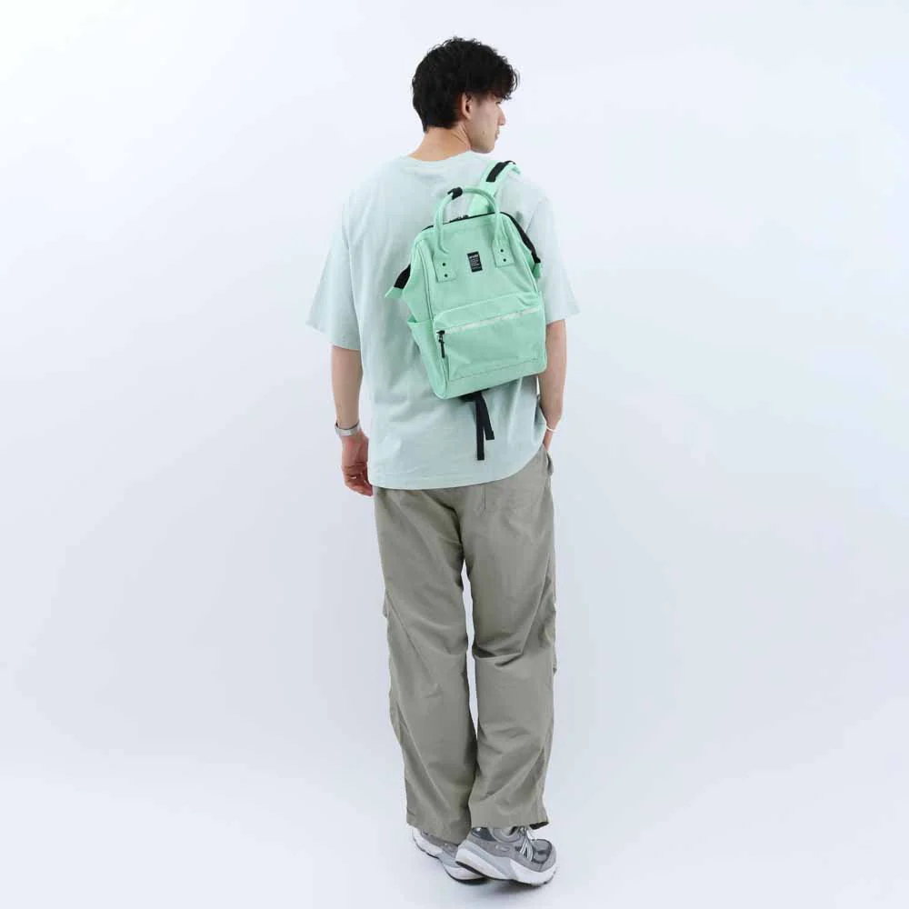 תיק גב KUCHIGANE ZIP (S) ירוק מנטה 1226 - Image 2