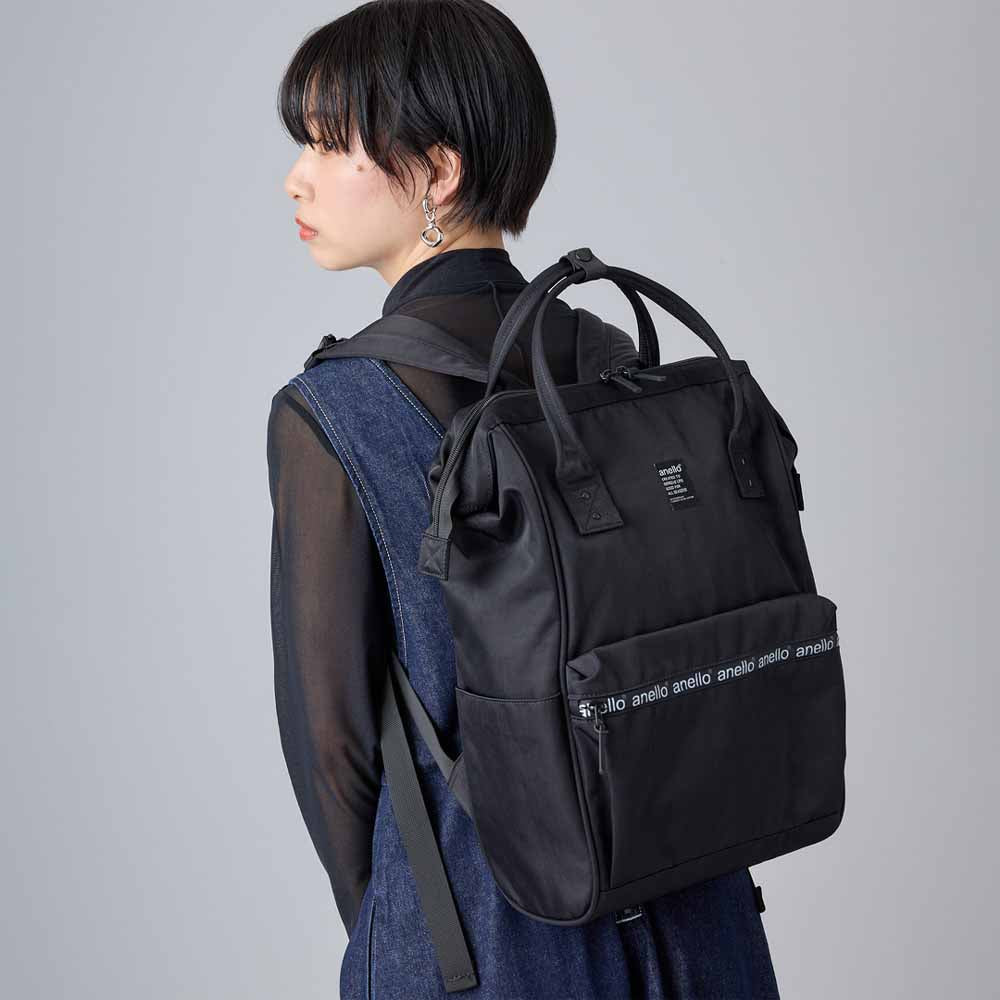תיק גב KUCHIGANE ZIP (R) שחור 1227 - Image 3