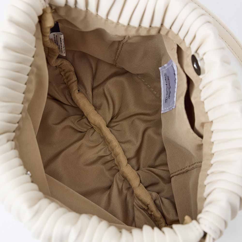 תיק צד מיני PLEATS לבן 0201 - Image 2