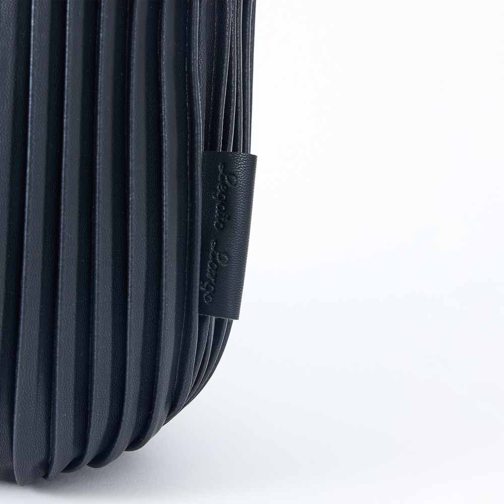 תיק צד TOTE PLEATS שחור 0202 - Image 8