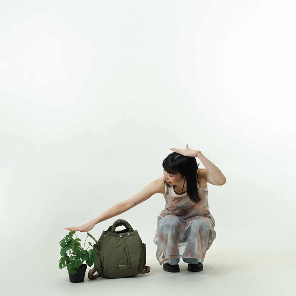 תיק גב ELLE ירוק - Image 8