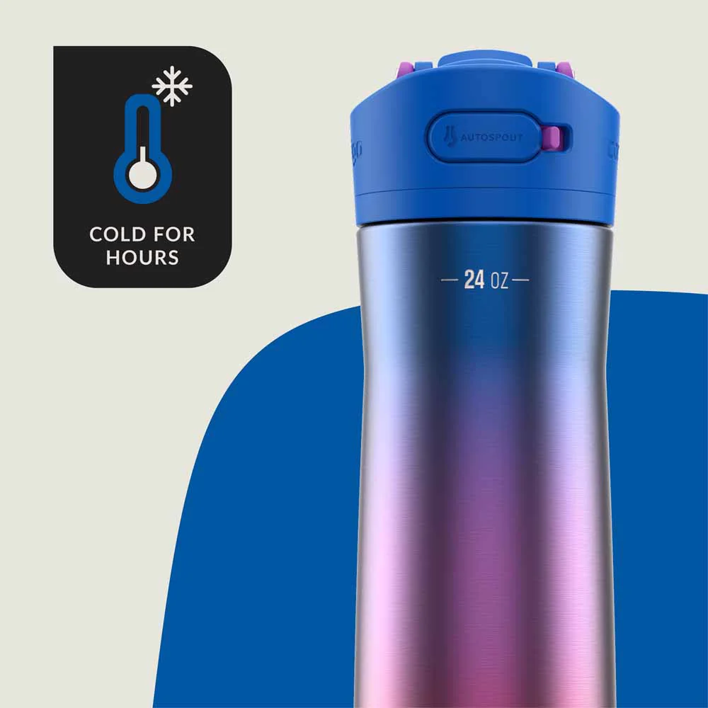 בקבוק מתכת ASHLAND CHILL 2.0 אדום אומברה 720 מ"ל - Image 2