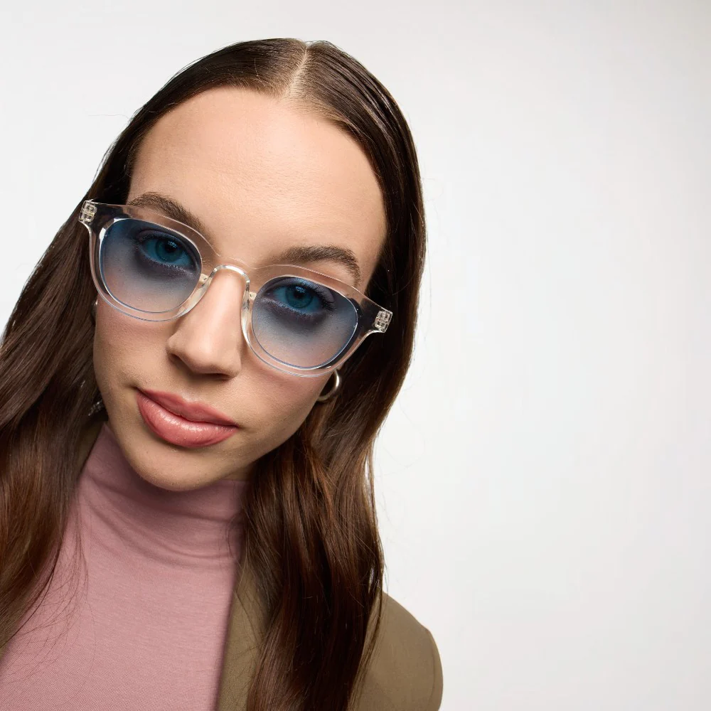 משקפי קריאה לשמש ANDY שקוף קומבי מבריק - Image 2
