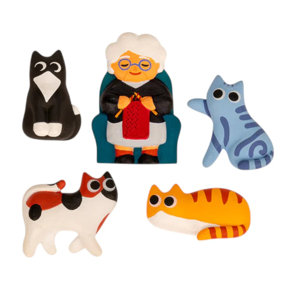 מגנטים Cat Lady