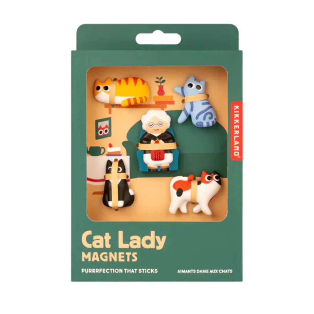 מגנטים Cat Lady - Image 3