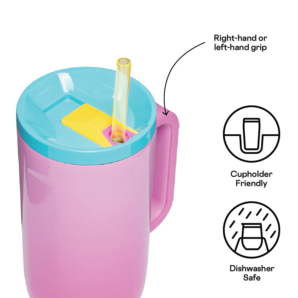 כוס CRUISER 1200ML ורוד מסטיק - Image 3