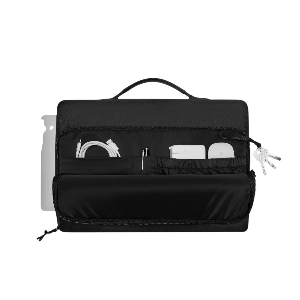 תיק לפטופ Dash Briefcase 15/16 אינץ' שחור - Image 2