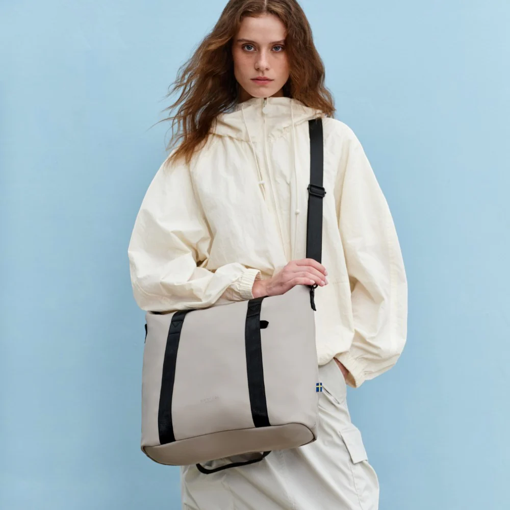 תיק SHOPPER DASH בז' - Image 5