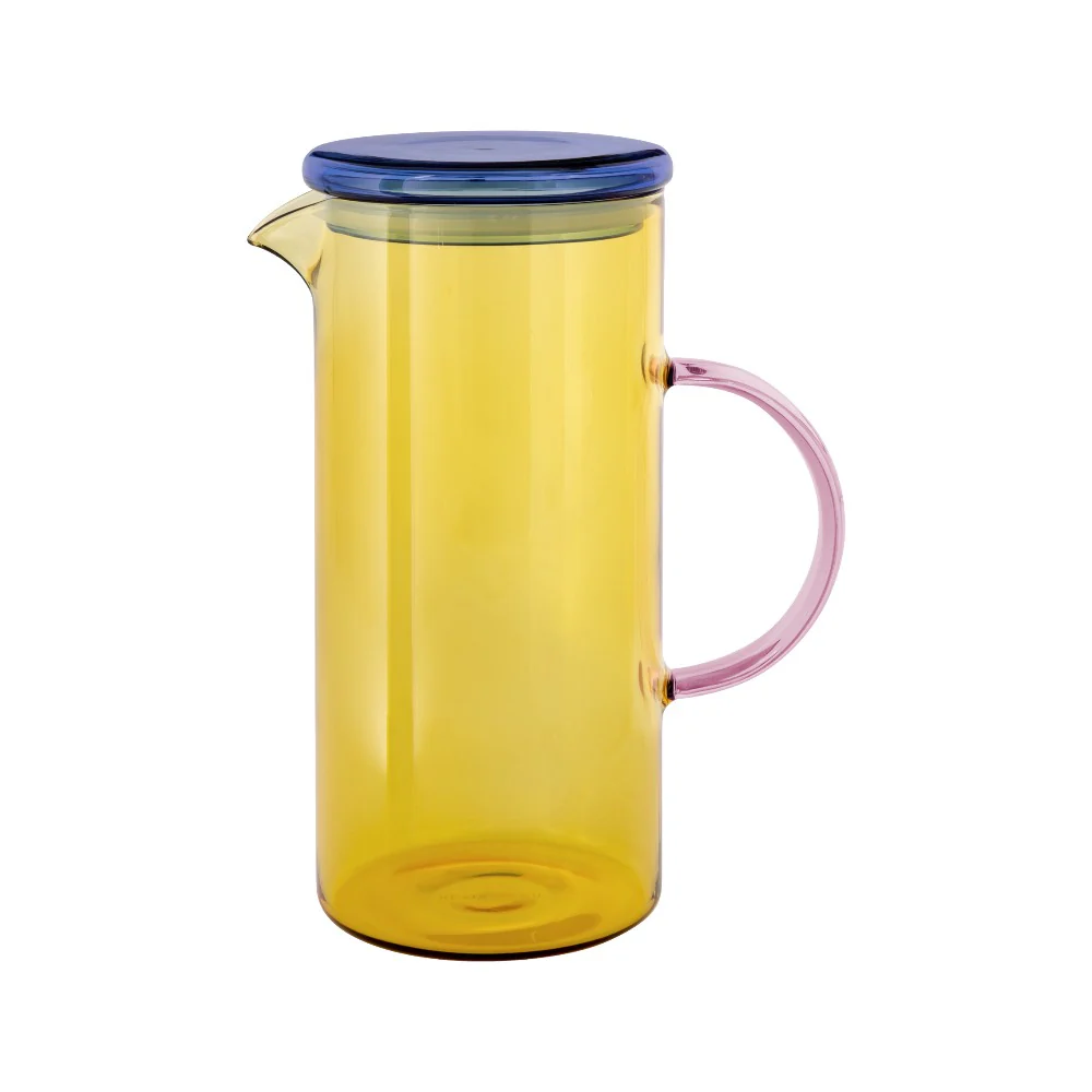 קנקן זכוכית FRED צהוב