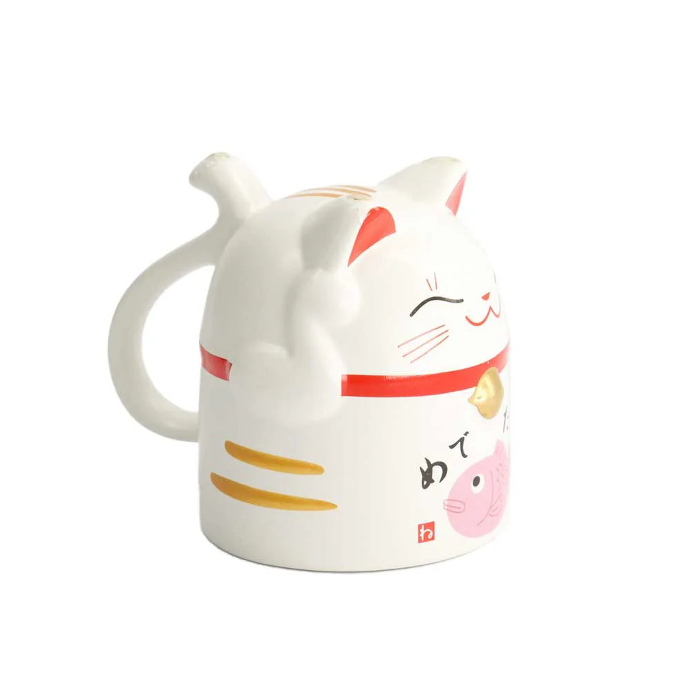 ספל ארוז KAWAII 350ml LUCKY CAT ורוד