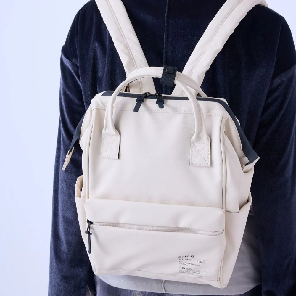 תיק גב KUCHIGANE BACKPACK(S) לבן 1347 - Image 3