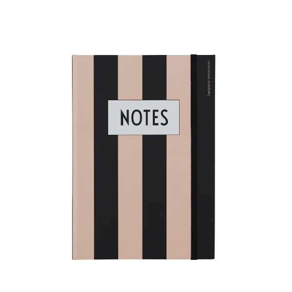 מחברת NOTES ורודה פסים