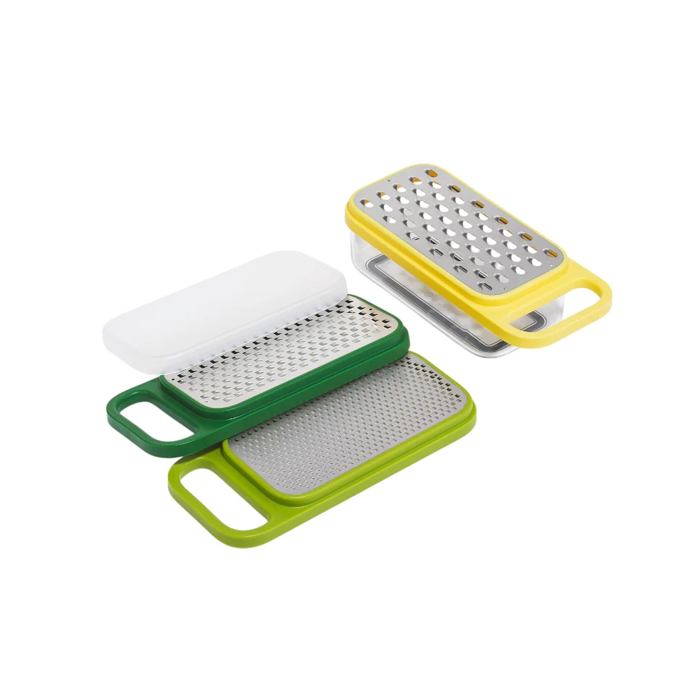 סט פומפיות 3 ב־1 עם כלי אחסון Multi-Grate צבעוני - Image 3