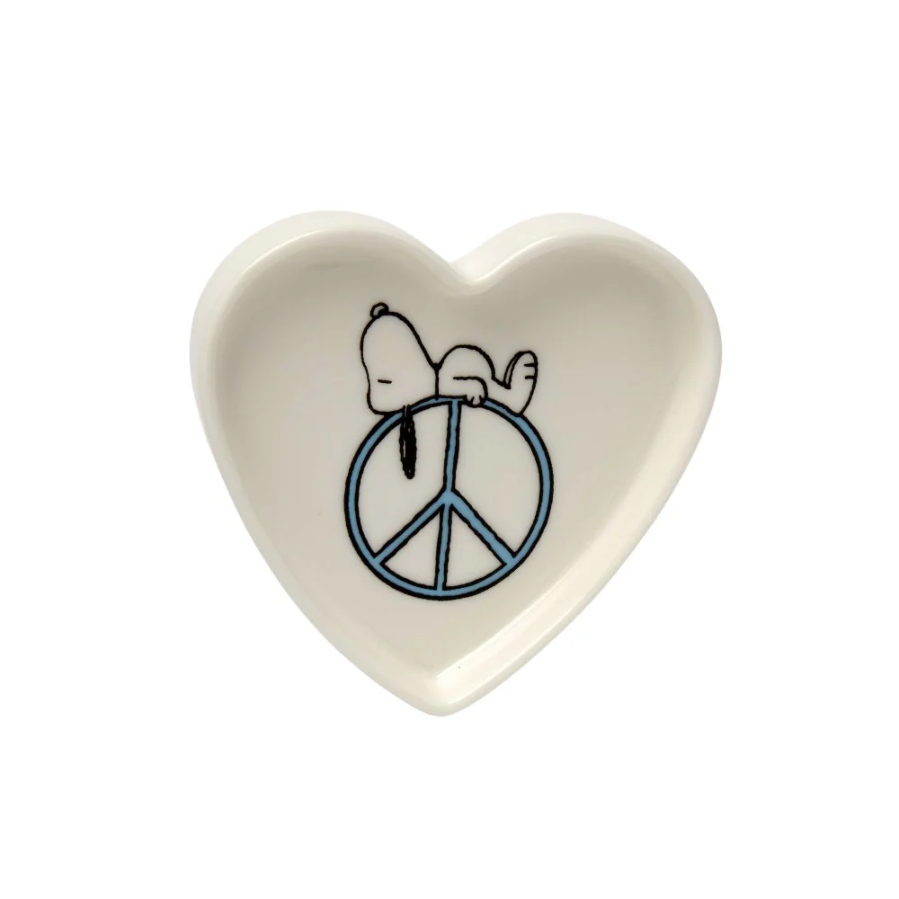 צלוחית לב - Peace
