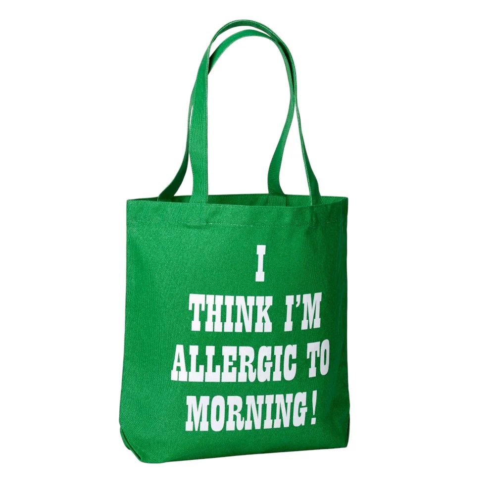 תיק בד - Allergic to Morning - Image 2