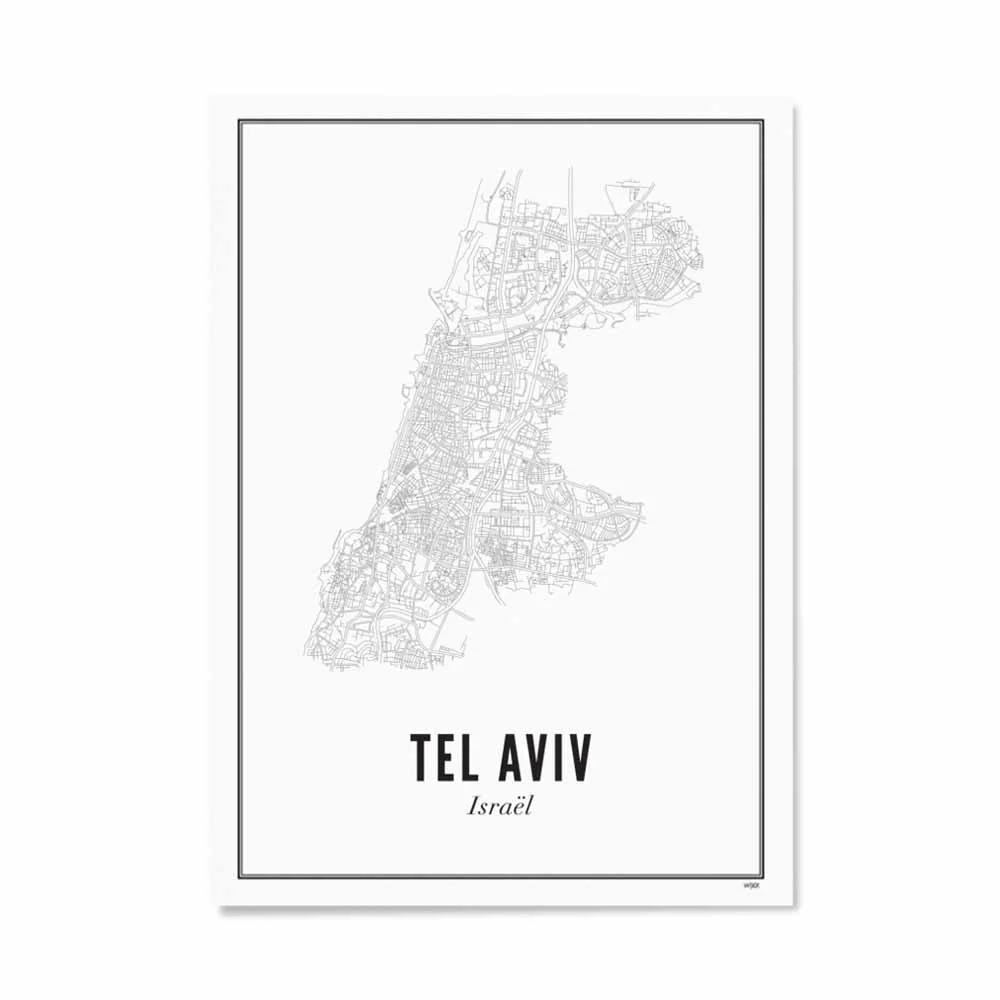 הדפס Tel Aviv City S - Image 2