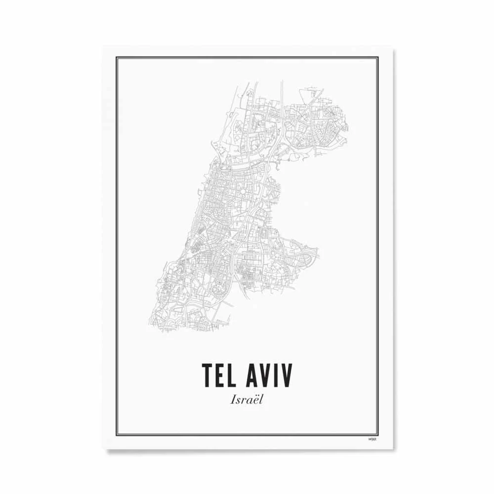 הדפס Tel Aviv City M