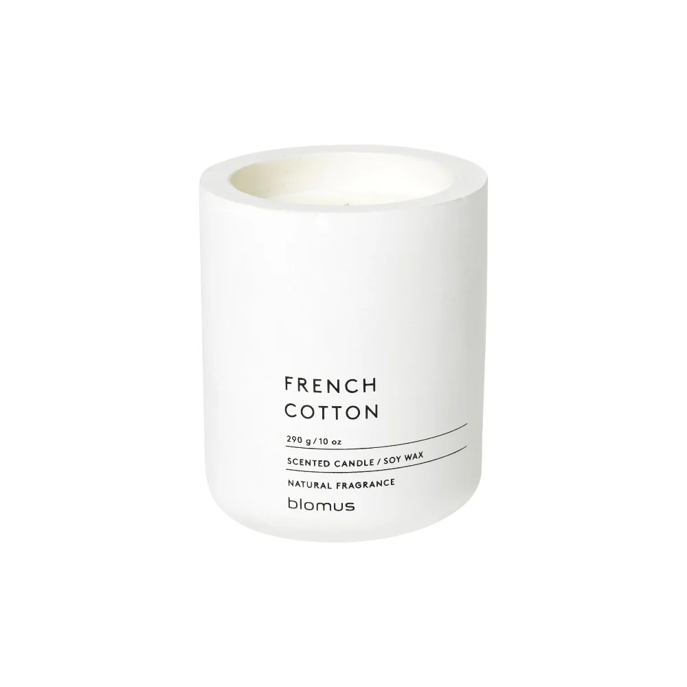 נר ריחני FRAGA French Cotton Lily White M