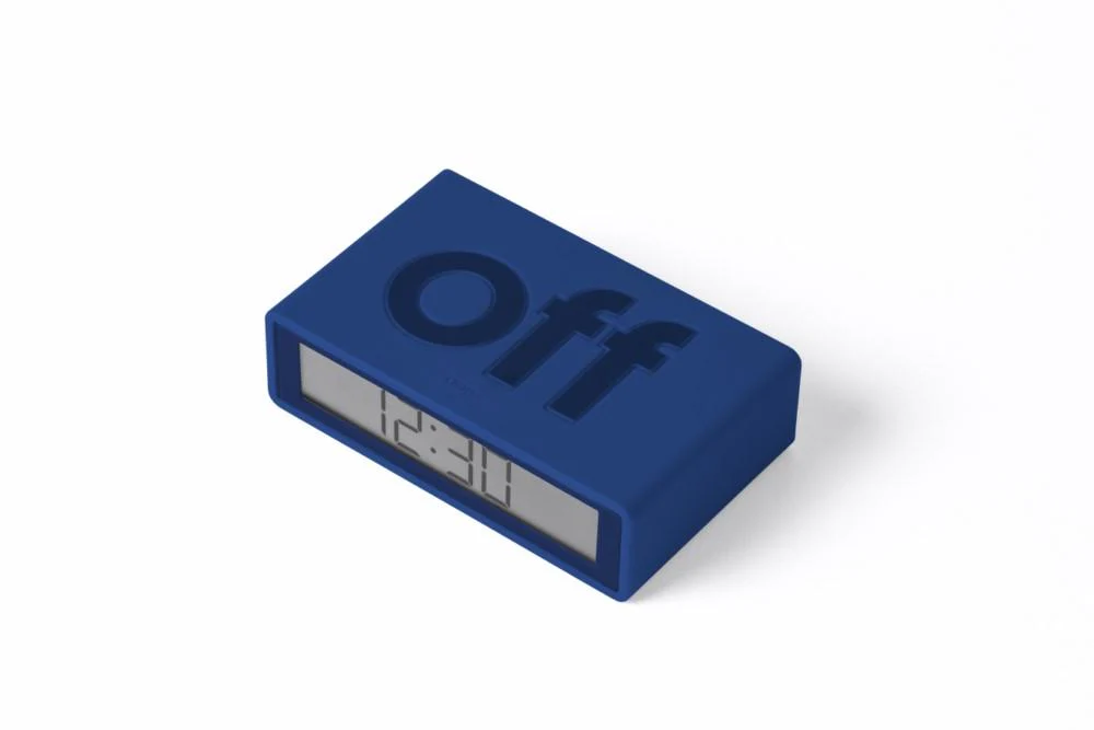 שעון מעורר FLIP TRAVEL כחול - Image 6