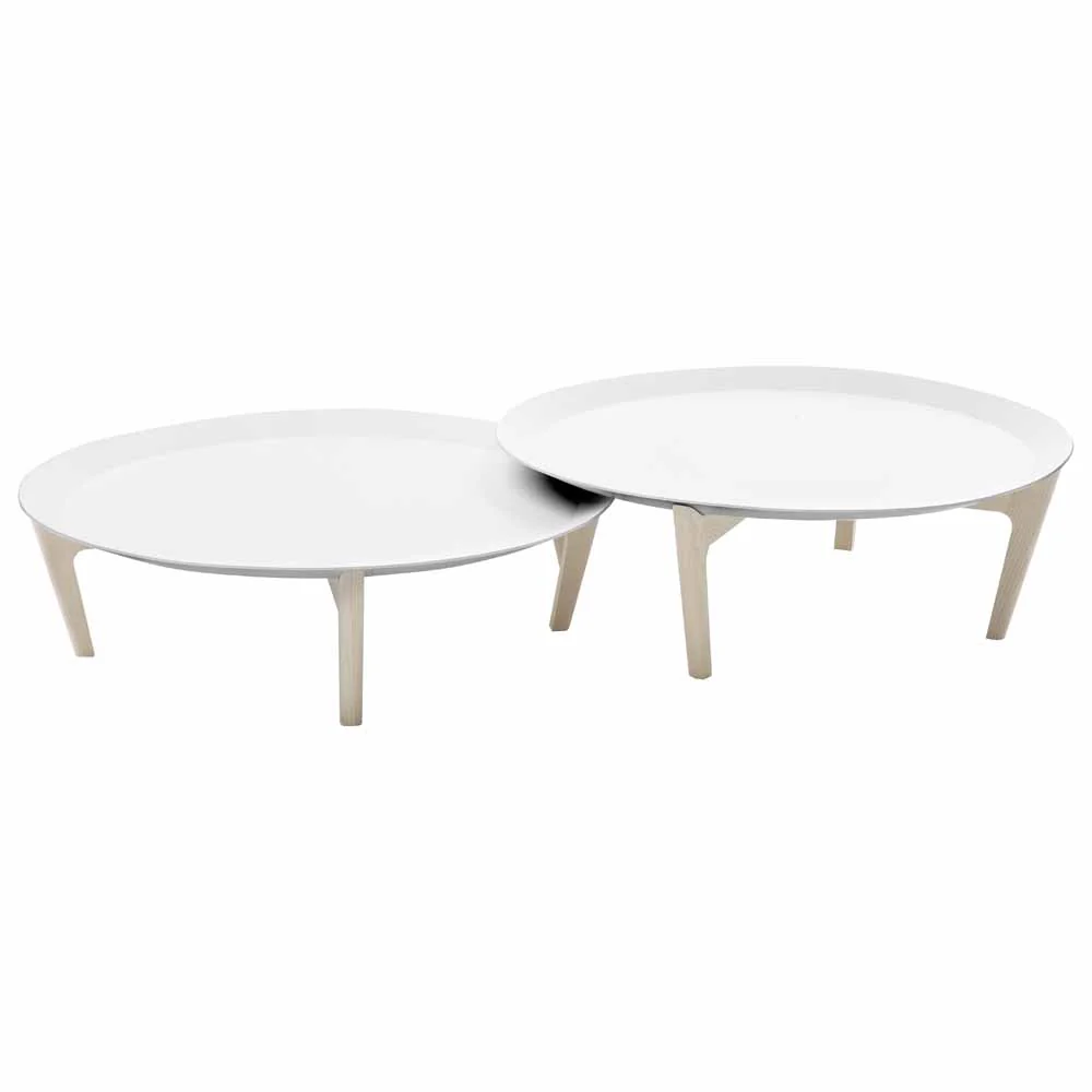 שולחן TRAY נמוך עץ טבעי - Image 7